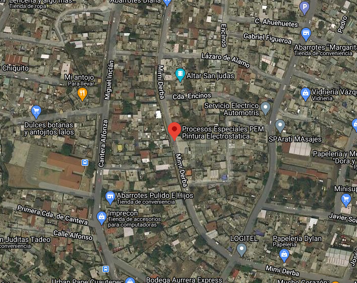 Ubicacion de las oficinas de PEM